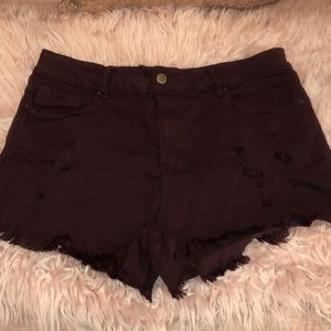Distressed Shorts